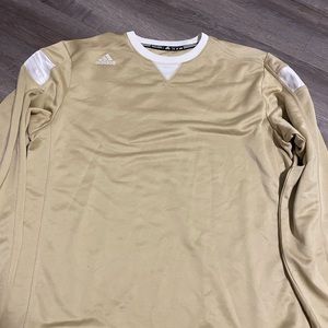 Adidas gold climalite long sleeve